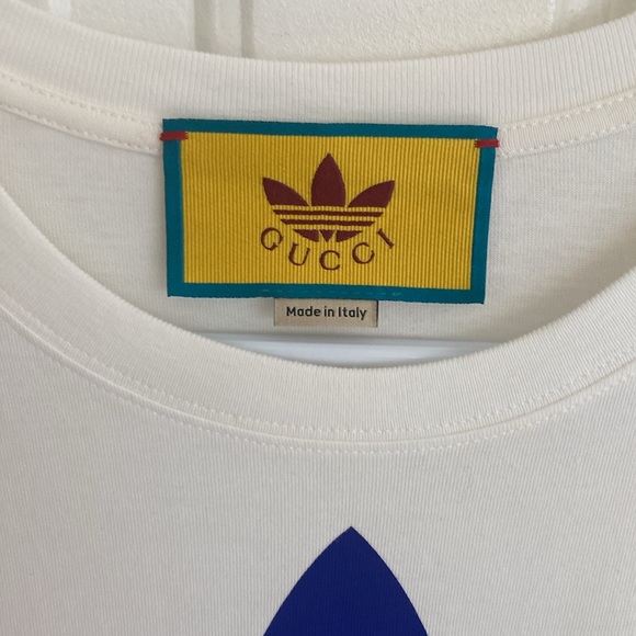 Gucci x Adidas Logo print T-shirt - Picture 2 of 9